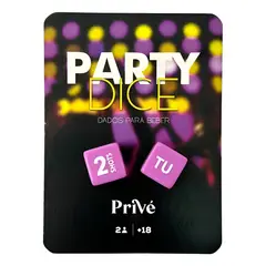 GENERICO - JUEGO DE DADOS PARA BEBER Y FIESTAS DADOS PARTY DICE