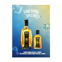 SOMETHING - PACK WHISKY SPECIAL 750 ML + SPECIAL 200 ML