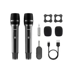 TRIBIT - BTS56M Micrófonos Inalámbricos con un solo receptor