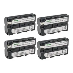 GENERICO - Baterías Kastar Pack 04 Unidades Np - F570 2900 Ma/h