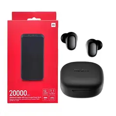 XIAOMI - Audífonos Redmi Buds 6 Play + Power Bank 20000 mAh 18W