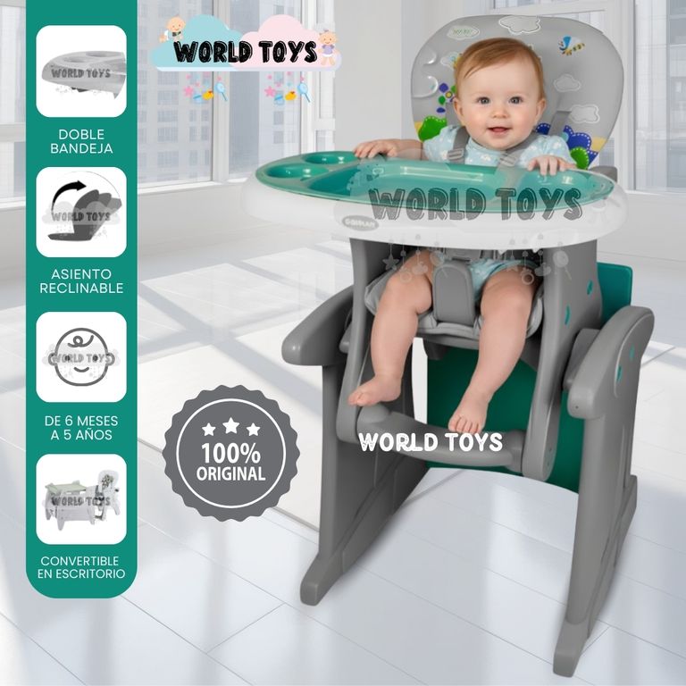 Silla de Comer Escritorio «MAGIC DESK» Edición Limitada Green