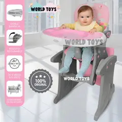 BABY - Silla de Comer Escritorio «MAGIC DESK» Edición Limitada Pink