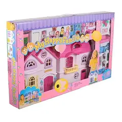 GENERICO - Casa de Muñecas My Happy Family con Accesorios