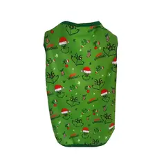 GENERICO - Polo navideño para mascotas perros y gatos talla 4