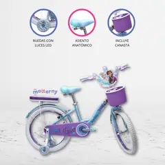 DISNEY - Bicicleta infantil Aro 20 «FROZEN» Licenced