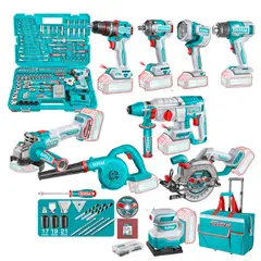TOTAL TOOLS - MEGA COMBO 11 en 1 + 151 AccesoriosTotal