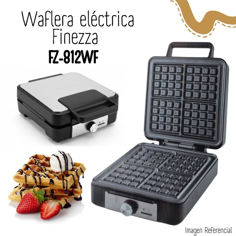 Waflera Cuadrada FZ-812WF