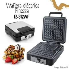 FINEZZA - Waflera Cuadrada FZ-812WF