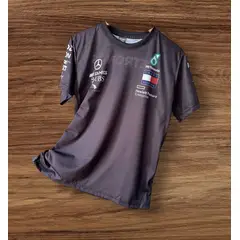 GENERICO - Camiseta Lewis Hamilton F1 Polo Formula One Petronas Mercedes Benz