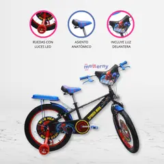MARVEL - Bicicleta Infantil Aro 20 «SPIDER-MAN» Licenced