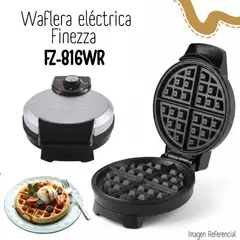 FINEZZA - Waflera circular eléctrica FZ-816WR