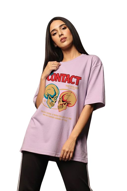 Polo Oversize Manga corta Algodon Eye Contact