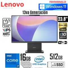 LENOVO - All in One Ideacentre Intel Core i7-13620H 16GB RAM 512GB SSD 238 FHD