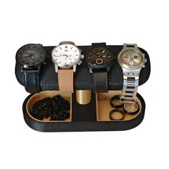 GENERICO - Porta Relojes y Joyas Premium Organizador Elegante con Compartimentos