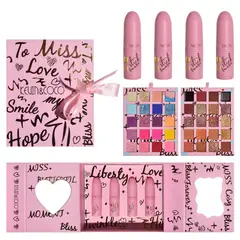 GENERICO - Caja Maquillaje Sombras y labiales en tendencia