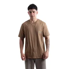 ONE PIECE - POLO MC HOMBRE FOSIL ALGODÓN