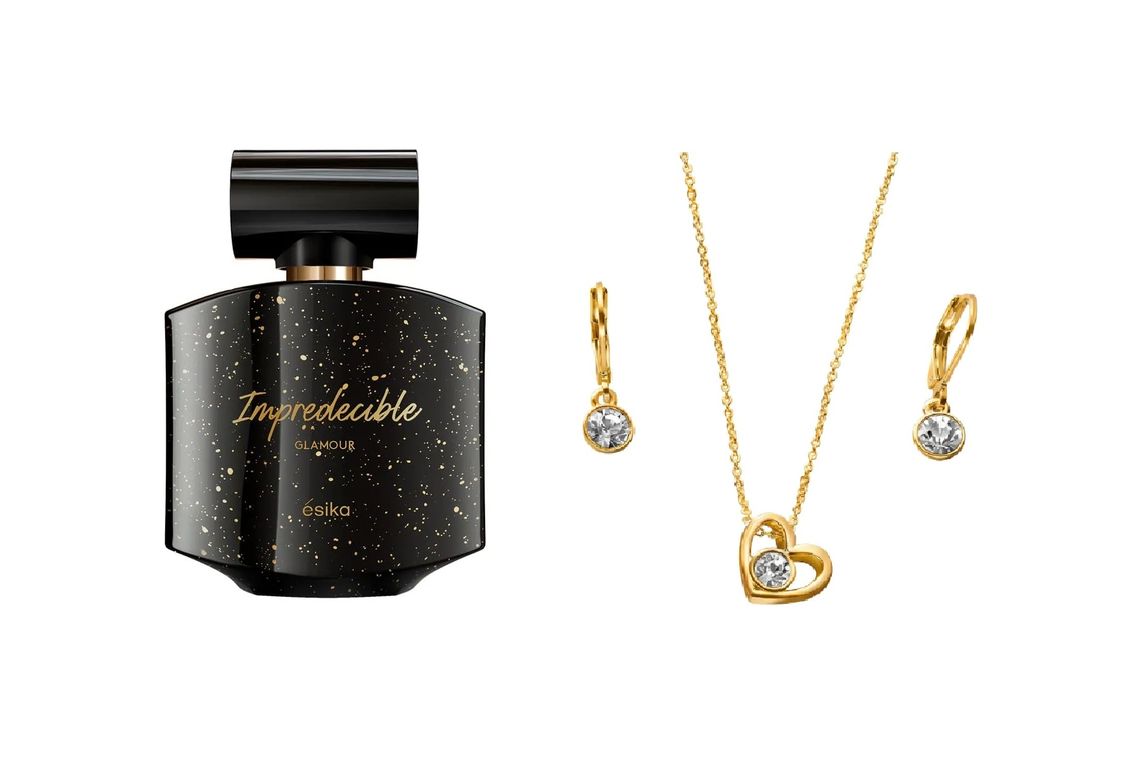 SET PERFUME IMPREDECIBLE GLAMOUR