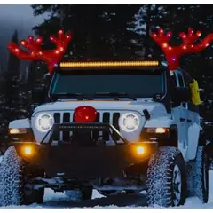 GENERICO - Kit de Auto Navideño Con Luces A1 De Calidad