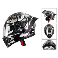UNIVERSAL COLORS - CASCO ABATIBLE QIKE DOT COD5 MOTO