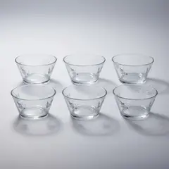 GENERICO - Set De Dulceras, Bolos Para Postre Por 6 Piezas Transparente