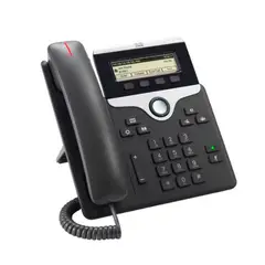 CISCO - TELEFONO IP 2 PUERTOS ETHERNET 100MBPS POE NEGRO PN CP-7811-K9