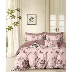 MINGDA - Set de Edredón + Set Sabanas + 2 fundas de 5 Piezas 100% Calidad