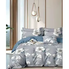 MINGDA - Set de Edredón + Set Sabanas + 2 fundas de 5 Piezas 100% Calidad