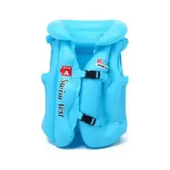 GENERICO - CHALECO FLOTADOR PARA NIÑOS REGULABLE CELESTE