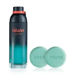 NATURA - Kaiak Oceano de Mujer Eau de toilette con 2 Jabones en Barra