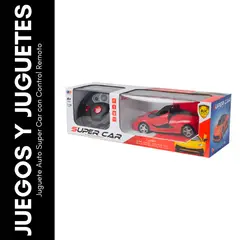 GENERICO - Juguete Auto Super Car con Control Remoto