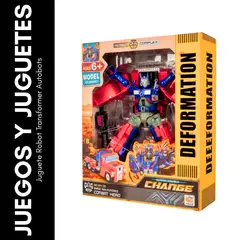 GENERICO - Juguete Robot Transformer Autobots