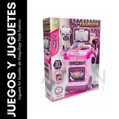 GENERICO - Juguete Kit Tocador de Maquillaje Style Fashion