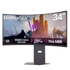 LG - Monitor Gaming Ultragear G6 34 Curvo Wqhd Va 160Hz 1Ms Mbr Headphone-Out