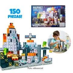 KIDS - Set Bloques Magnéticos Pixelados de 150 Piezas para Niños – Interstellar Navigation