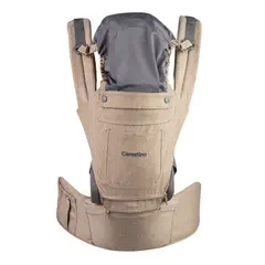 CARESTINO - Canguro Porta Bebé 9 en 1 Almendra