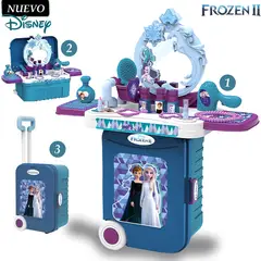 DISNEY - Juguete Set De Belleza y Maleta 3 En 1 Frozen II EODS008-953M