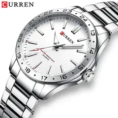 CURREN - Reloj Hombre 8452 Analogo Pulsera Acero Inoxidable