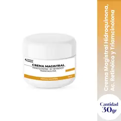 GENERICO - CREMA MAGISTRAL HIDROQUINONA 4% & AC RETINOICO 0.025% & TRIANCINOLONA 0.025% - 30 GR DERMO SUMAK