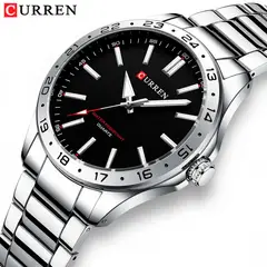 CURREN - Reloj 8452 Para Hombre Elegante Pulsera Acero Inox