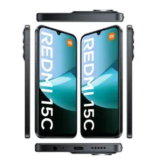 XIAOMI - CELULAR REDMI 15C 256GB 8+8RAM MIDNIGHT BLACK REGISTRADO