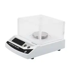 GENERICO - Balanza Digital de Alta Precisión 0001g Cubierta Antiviento