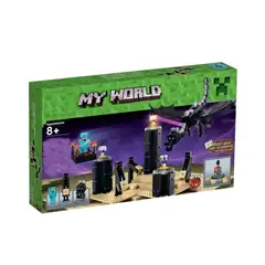 GENERICO - Bloques de Construcción Minecraft The Ender Dragon My World 634 Pcs 10178
