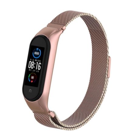 Correa Milanesa para Xiaomi Watch Band 4 - Rosado