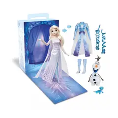 FROZEN - Muñeca Disney Store Elsa 2 con ropa y accesorios