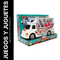 GENERICO - Juguete Carro de Ambulancia