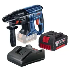 BOSCH - Rotomartillo Sds-Plus 18V Brushless GBH 180-LI + (1) Batería 4.0 Ah + Cargador