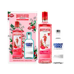 BEEFEATER - PACK GIN PINK 700 ML + ABSOLUT 375 ML