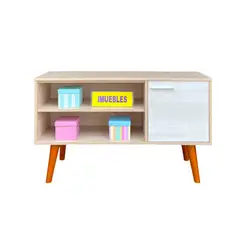 TEMEL - Consola Aparador Vintage Mueble para TV 50