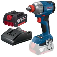 BOSCH - Llave de Impacto GDX 18V-285 NM + (1) Batería 4.0 Ah + Cargador